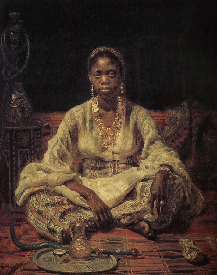 Ilia Efimovich Repin Black girl